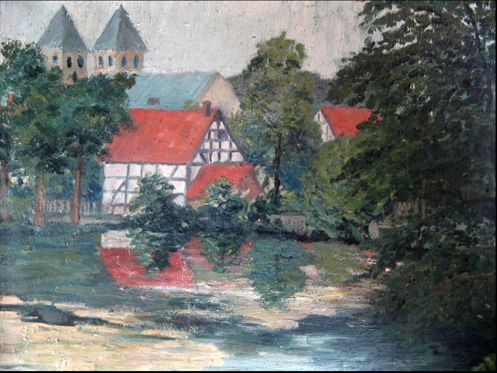 Brauhaus mit Klosterteich